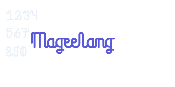 Mageelang font free