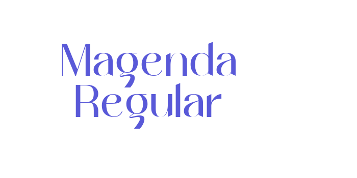 Magenda Regular Font Download