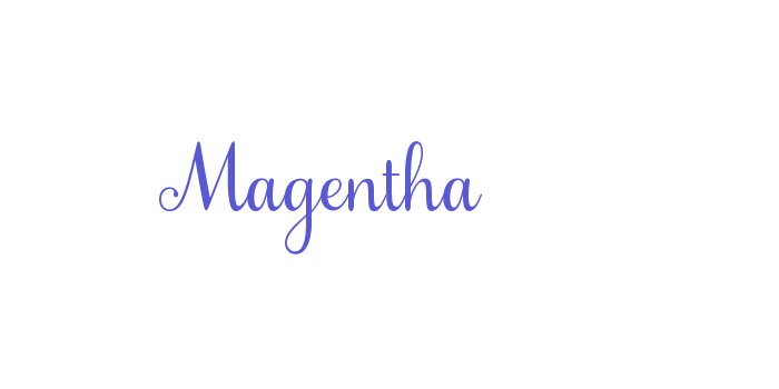 Magentha Font Download