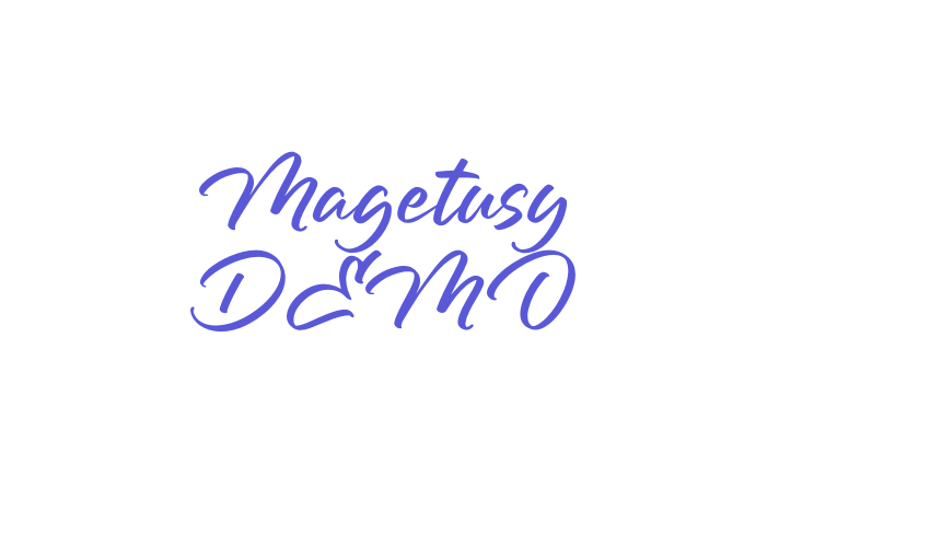 Magetusy DEMO Font