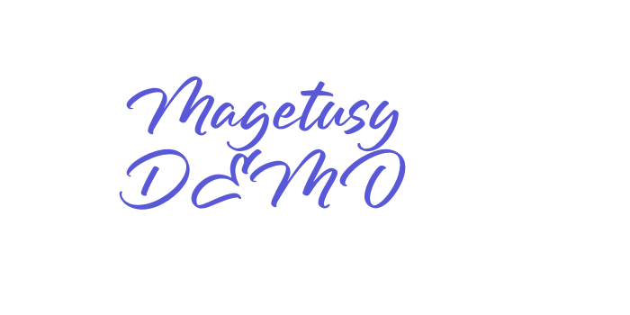 Magetusy DEMO Font Download