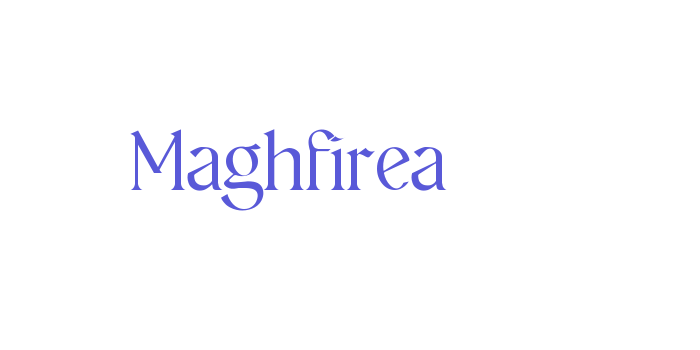 Maghfirea Font Download