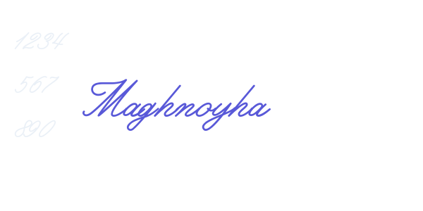 Maghnoyha font free