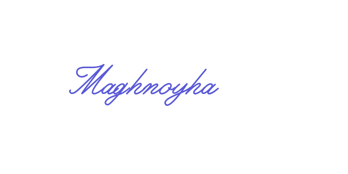 Maghnoyha Font Download