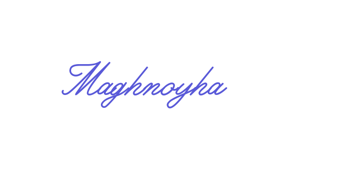 Maghnoyha Font