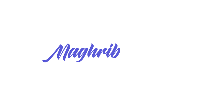 Maghrib Font Download