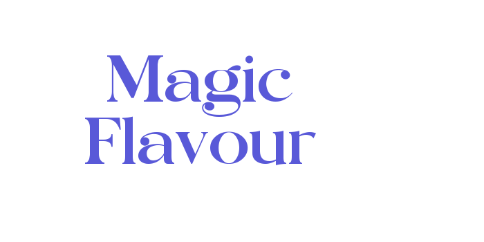 Magic Flavour Font