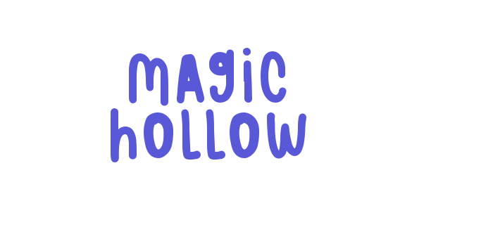 Magic Hollow Font Download