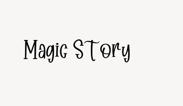 Magic Story Font