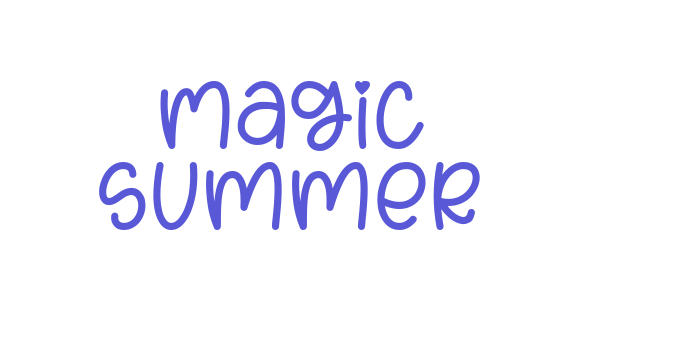 Magic Summer Font Download