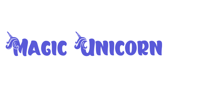 Magic Unicorn Font Download