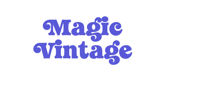 Magic Vintage Font Download