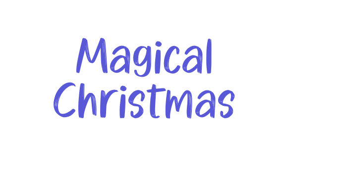 Magical Christmas Font