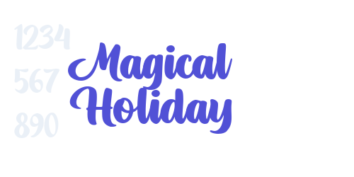 Magical Holiday-font-download