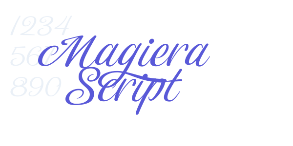 Magiera Script font free