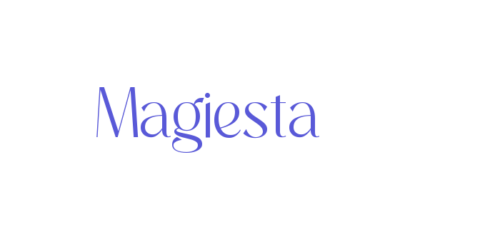 Magiesta Font