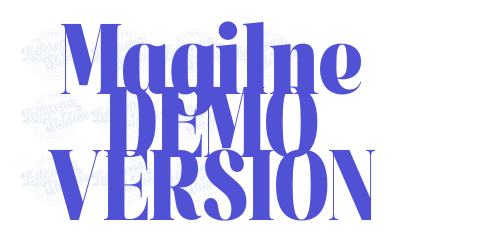 Magilne DEMO VERSION-font-download
