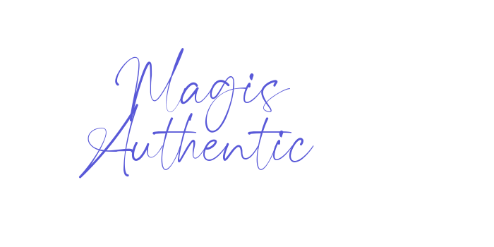 Magis Authentic Font Download