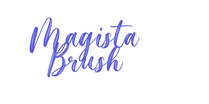 Magista Brush Font Download