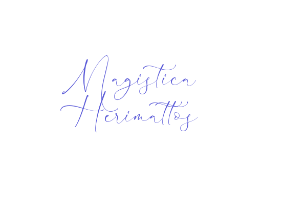 Magistica Herimattos Font