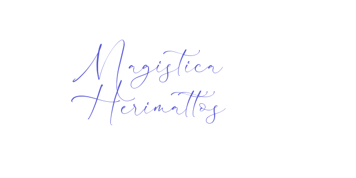 Magistica Herimattos Font Download