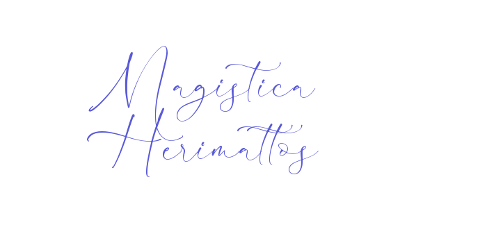 Magistica Herimattos Font