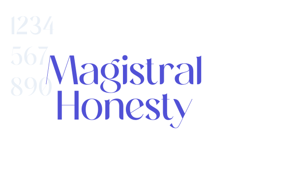 Magistral Honesty