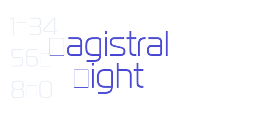 Magistral Light-font-download