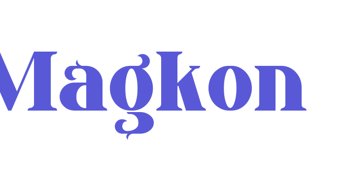 Magkon Font