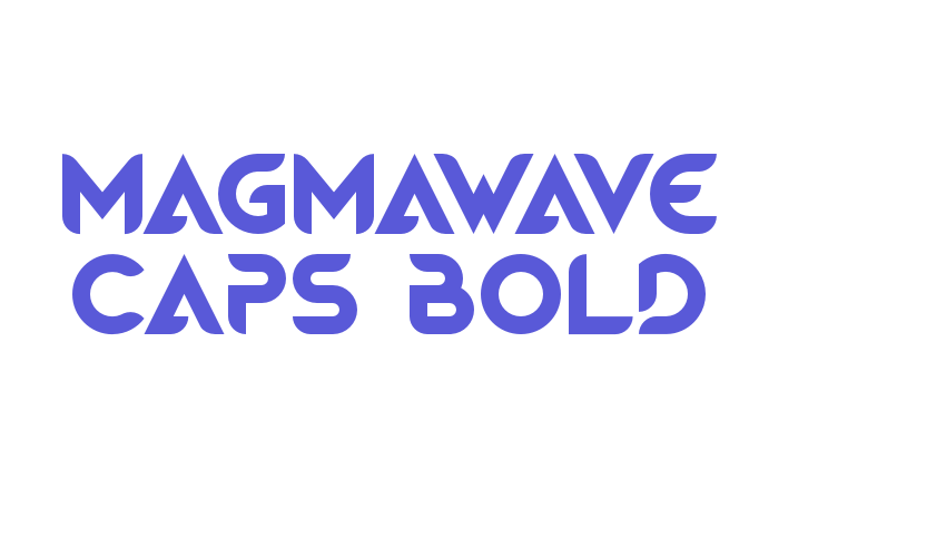 Magmawave Caps Bold Font Download