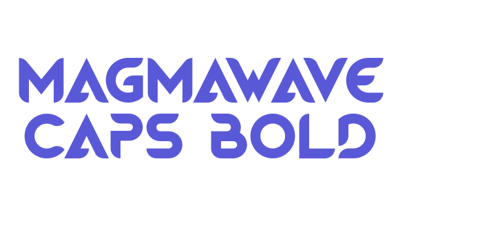 Magmawave Caps Bold Font Download