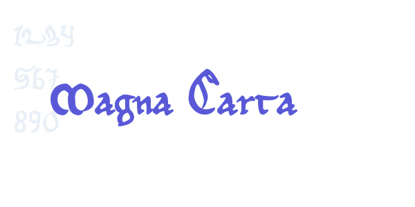 Magna Carta font free