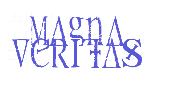 Magna Veritas font