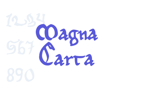 Magna Carta Font Download