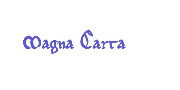 Magna Carta Font Download