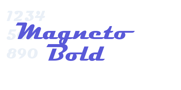 Magneto Bold font free