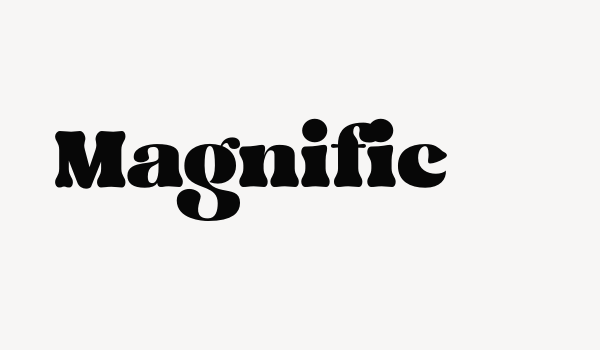 Magnific Font