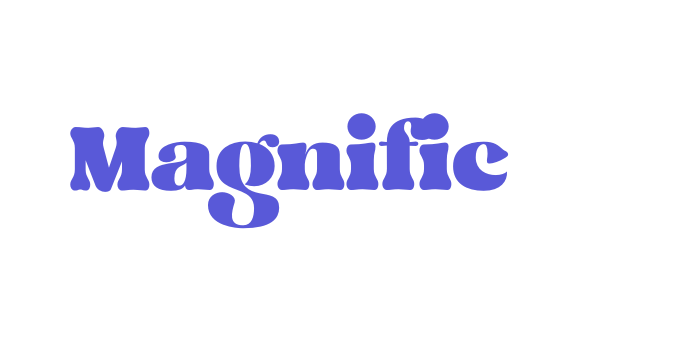 Magnific Font Download