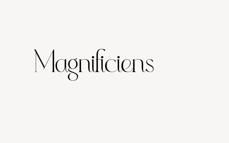 Magnificiens Font