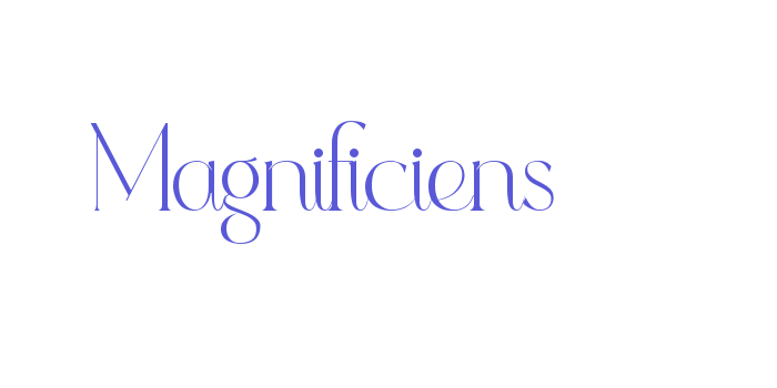 Magnificiens Font Download