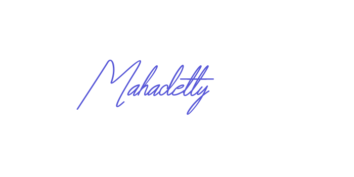 Mahadetty Font Download