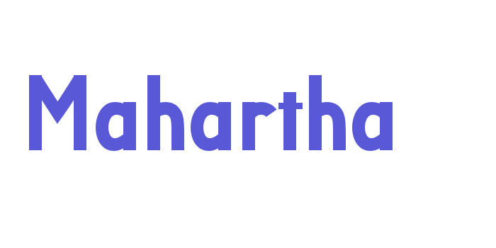 Mahartha Font