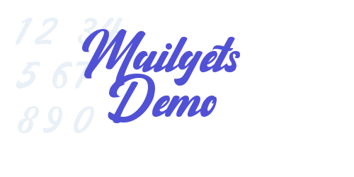 Mailgets Demo