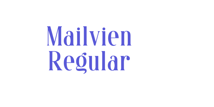 Mailvien Regular Font Download