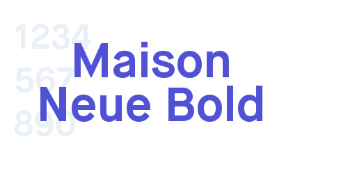 Maison Neue Bold-font-download