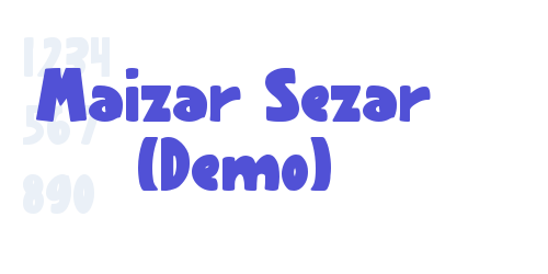 Maizar Sezar (Demo)-font-download