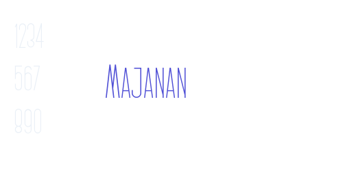 Majanan-font-download