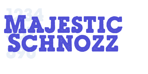 Majestic Schnozz-font-download