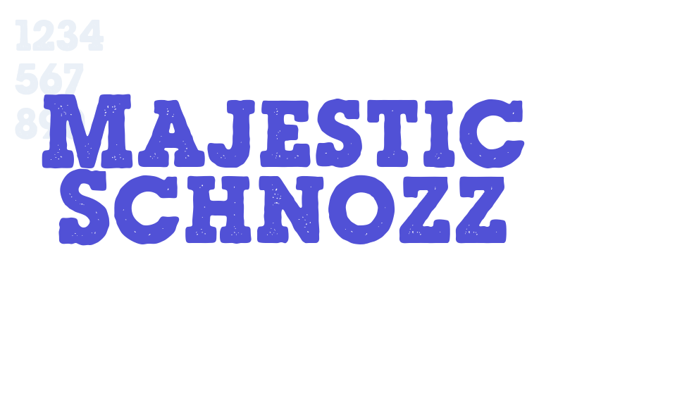 Majestic Schnozz-font-download