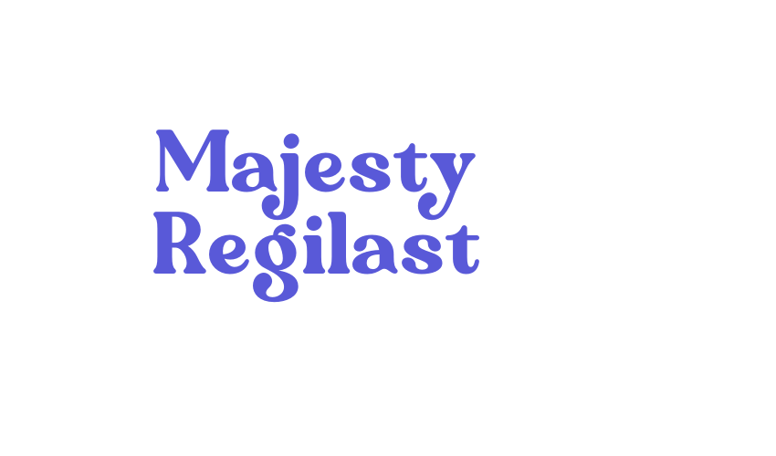 Majesty Regilast Font Download